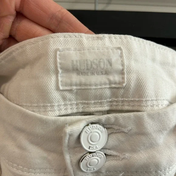 Hudson Ginny Crop Straight Cuff Jeans - Picture 4 of 10